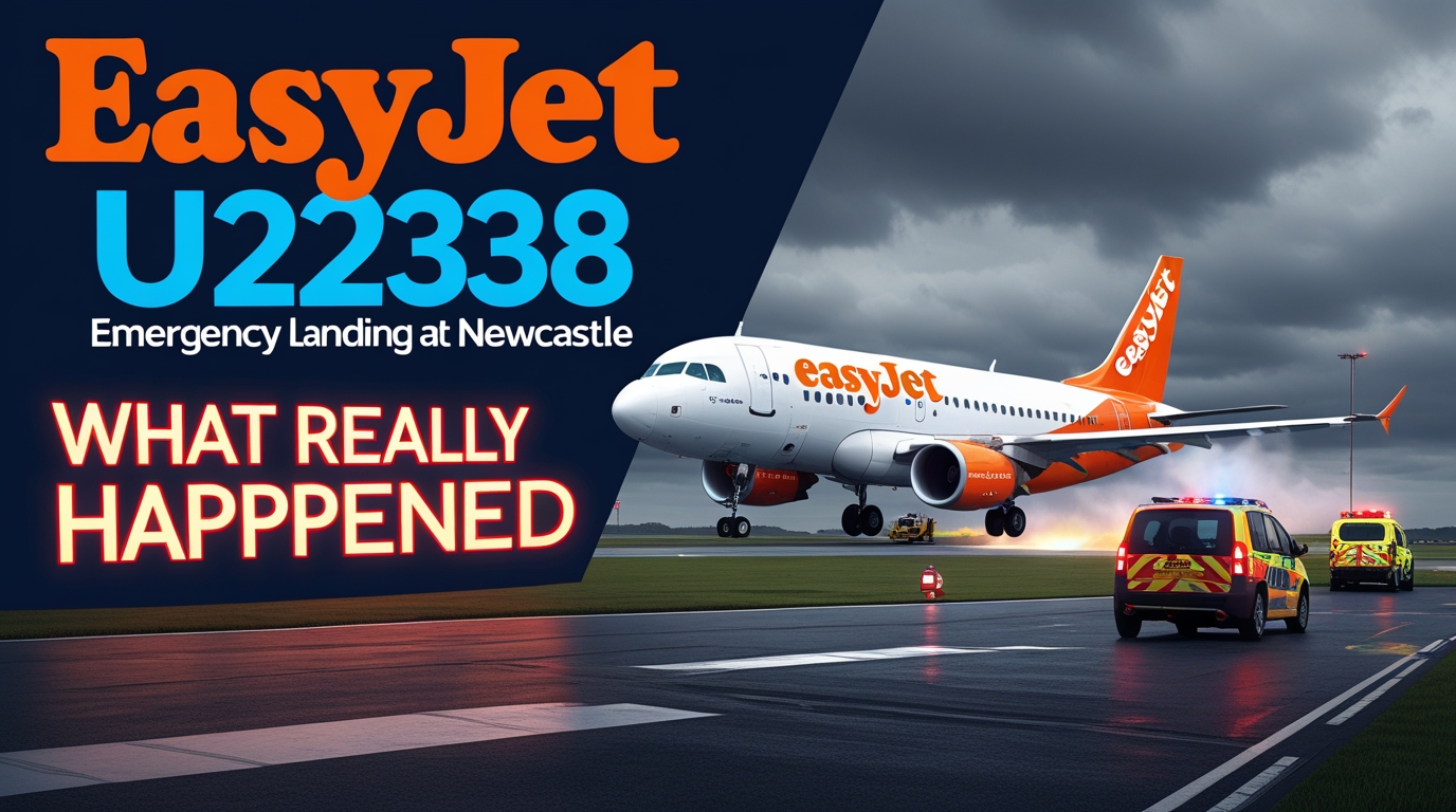 EasyJet Flight U2238 Emergency Landing Newcastle: What Really Happened